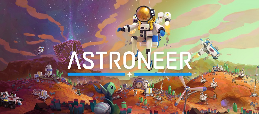 Релизный трейлер и запись игрового процесса версии Astroneer для Switch