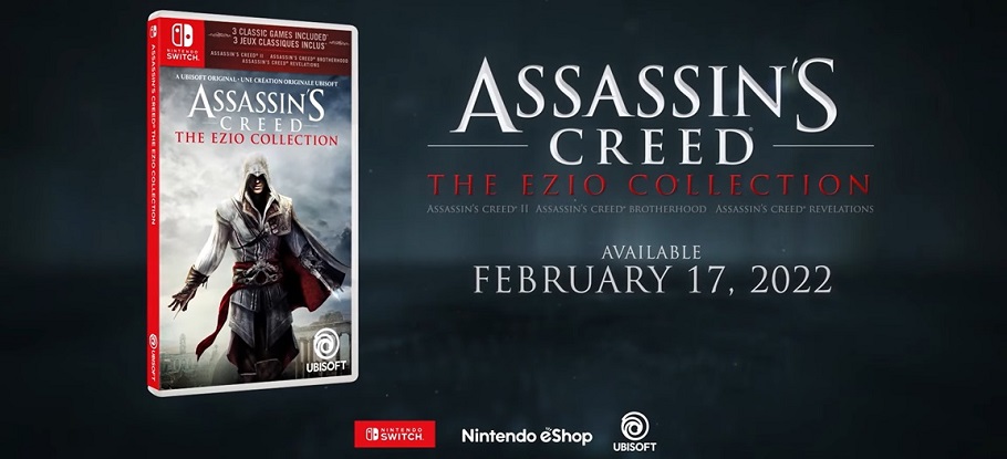 Анонсирован выход сборника «Assassin’s Creed Эцио Аудиторе. Коллекция» на Switch