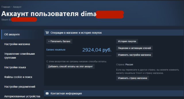 Упрощение пополнения баланса Steam для геймеров